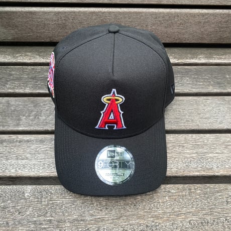 海外限定 Newera ニューエラ 9Forty Aフレーム LA Angels エンゼルス Cooperstown 50周年記念 キャップ (940-175)