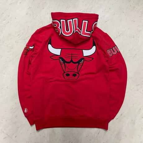 NBA公式 FISLL シカゴ ブルズ Chicago Bulls ハイクラス仕様 スウェット セットアップ 刺繍 パッチ