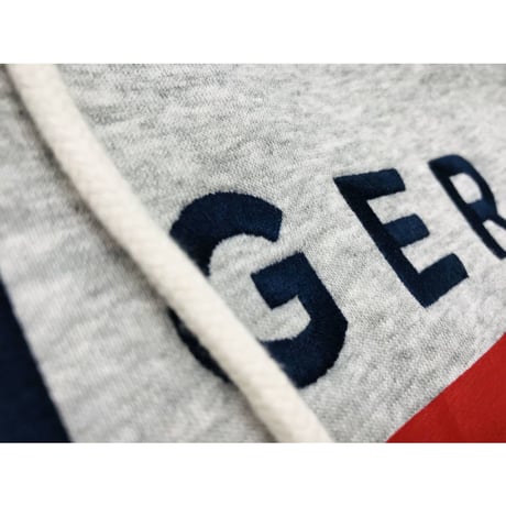 TOMMY HILFIGERトミーヒルフィガー BROOK プルオーバー パーカー 刺繍ロゴ グレー