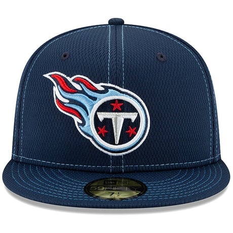 NFL 限定100周年記念  NEWERA ニューエラ TITANS テネシー タイタンズ 紺 59Fifty キャップ