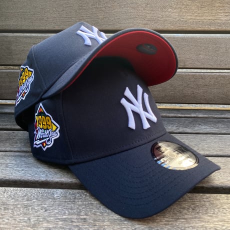 海外限定 Newera ニューエラ 9Forty A-Frame Aフレーム NY Yankees ヤンキース 1999ws スナップバックキャップ (940-120)