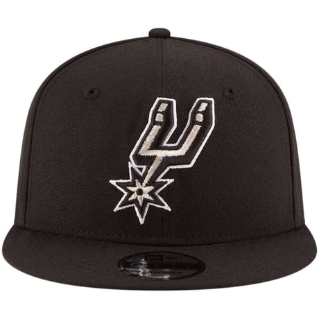 ニューエラ NEWERA サンアントニオ Spurs スパーズ 黒 スナップバック キャップ 9Fifty バスケ NBA