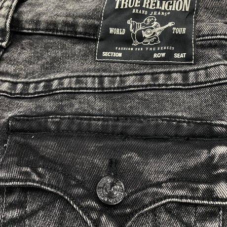 プレミアムジーンズ True Religion トゥルーレリジョン Rocco Stacked Zipper Skinny スタックドスキニージーンズ (JNS259)