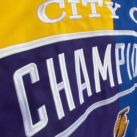 【限定】優勝記念スタジャン JHデザイン City Of Champions ロサンゼルス レイカーズ ドジャース