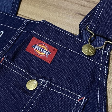 USAモデル Dickies ディッキーズ Bib Overall オーバーオール インディゴブルー (OA8)