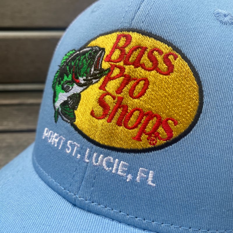 Bass Pro shops バスプロショップス刺繍ロゴメッシュキャップ BASS PRO SHOPS バスプロショップ メッシュキャップ 帽子 ロゴ