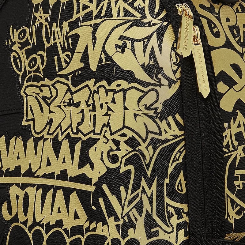 特別限定 SPRAYGROUND ハーフグラフィティ メタリック バック