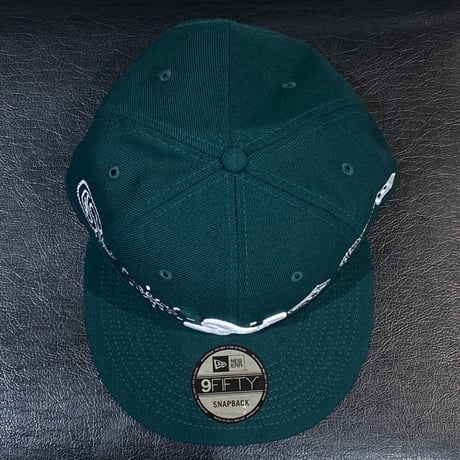 USA限定 Newera ニューエラ 9FIFTY ペイズリー スナップバック MLB オークランド アスレチックス