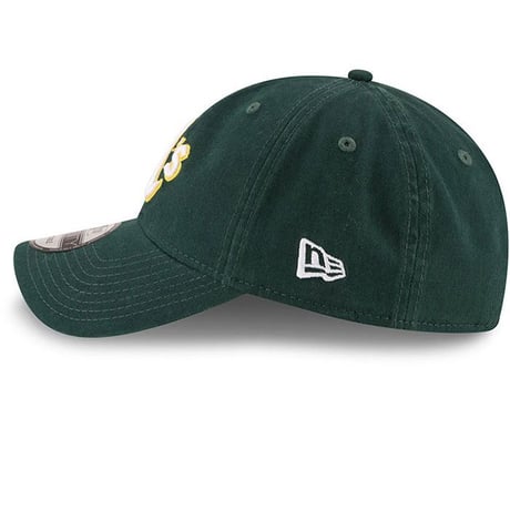 9Twenty ニューエラ NEWERA オークランド アスレチックス MLB ストラップバックキャップ 緑