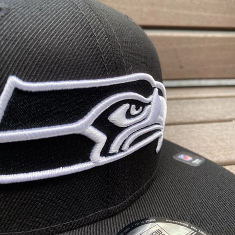 USA限定 9FIFTY ニューエラ NFL シーホークス SEA Seahawks スナップバックキャップ BOW
