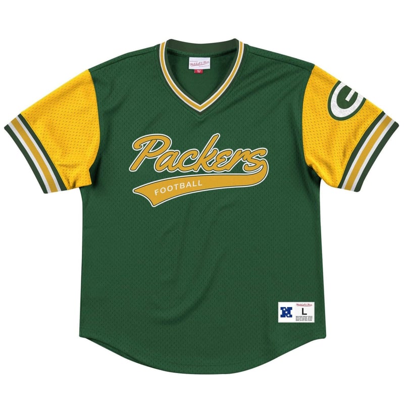 Mitchell&Ness グリーンベイ・パッカーズ ゲームシャツ