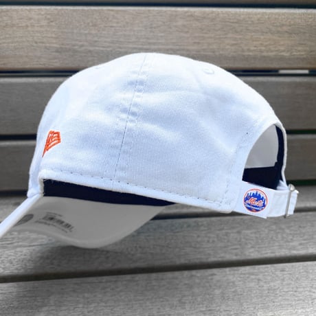 9Twenty ニューエラ NY Mets ニューヨーク メッツ MLB ストラップバックキャップ WHT