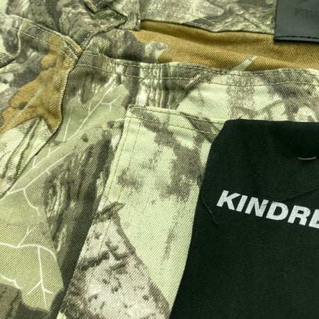 NY発 Kindred キンドレッド White Forest Camo ホワイトフォレスト カモフラージュ 総柄 セットアップ 半袖シャツ ショートパンツ (S/S2、SJNS22)