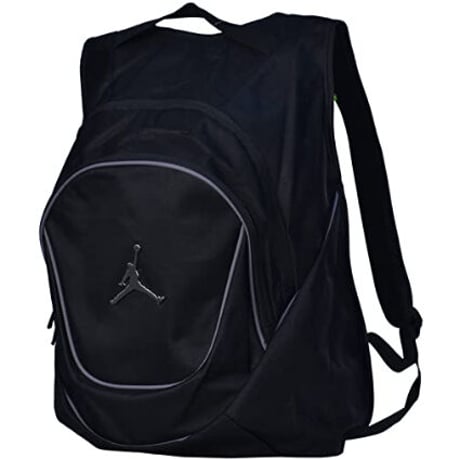 日本未入荷モデル NIKE ナイキ AIR JORDAN エア ジョーダン JUMPMAN ジャンプマン 大容量 バックパック リュック 黒 グレー USA正規品
