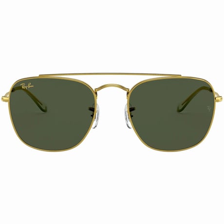 Ray-Ban レイバン Legend Gold レジェンドゴールド ダブルブリッジ スクエア サングラス RB3557 (0RB9)