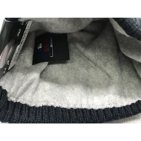NEWERA ニューエラ NY ニューヨーク Yankees ヤンキース ニット帽 ニットキャップ 紺 クラシック ケーブル編み フリース MLB