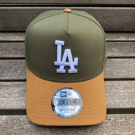 海外限定 Newera ニューエラ 9Forty A-Frame Aフレーム LA Dodgers ドジャース キャップ 40th Anniv (940-61)