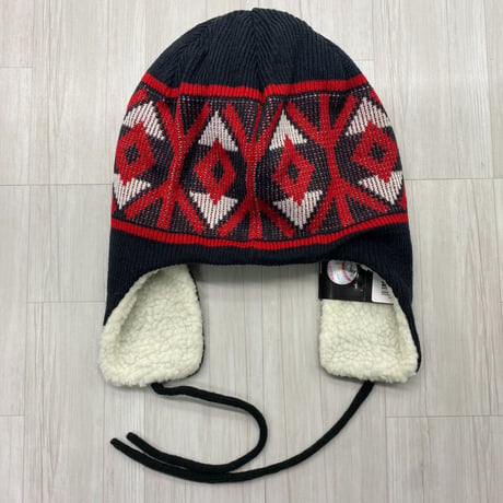 USA限定 ニューエラ Newera ガーディアンズ CLE Guardians 空軍 トラッパー 極暖ニット