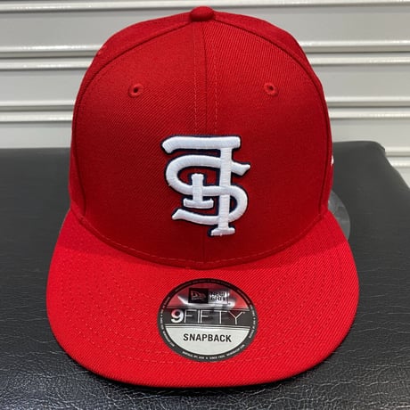 USA限定 Newera ニューエラ 9FIFTY アップサイドダウンロゴ スナップバック MLB カージナルス
