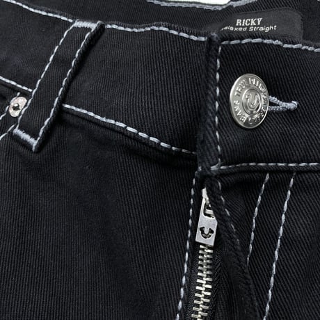 プレミアムジーンズ True Religion トゥルーレリジョン Ricky Big T Buddha リッキー ストレート ブッダ ジーンズ (JNS258)