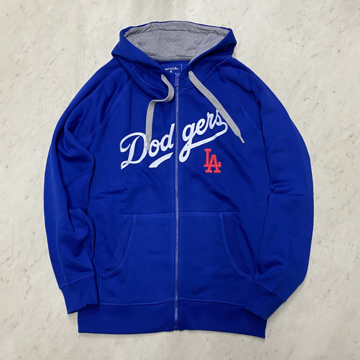 米国老舗ブランド Antigua ロサンゼルス ドジャース LA Dodgers ジップ