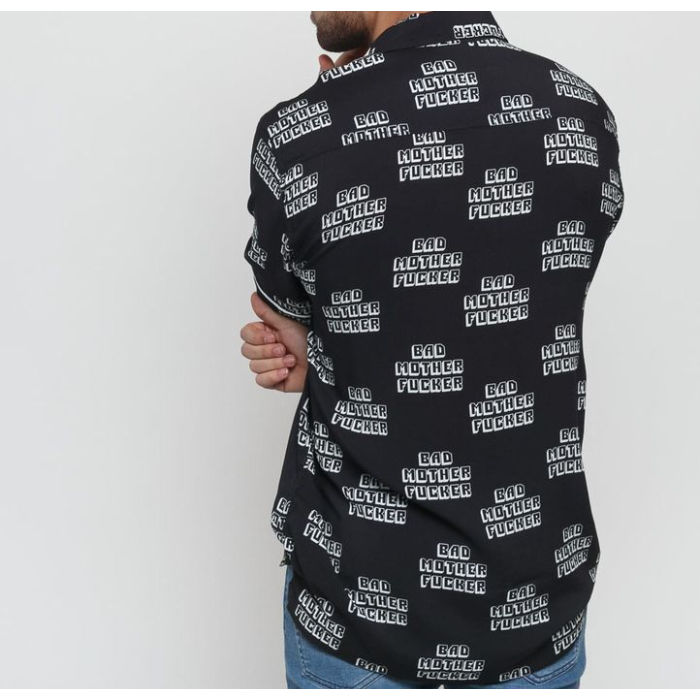 Pulp Fiction 半袖シャツHUF Pulp Fiction 半袖シャツHUF 限定コラボ HUF 半袖 ボタンシャツ