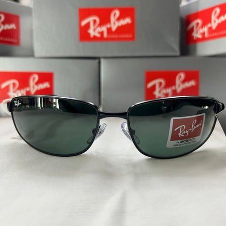 Ray-Ban レイバン Matte Black マットブラック クリスタルグリーン サングラス RB3254 (0RB5)