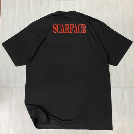 LA発 SCARFACE トニーモンタナ アンダーグラウンド グラフィック ヘビーウェイト Tシャツ (GTS37)