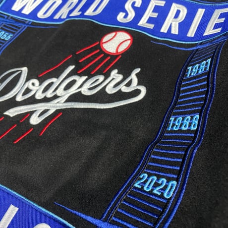 海外限定 JHデザイン LA Dodgers ドジャース MLB WSチャンピオンズ リバーシブル スタジャン