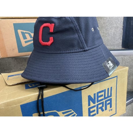 公式クラブハウスモデル NEWERA ニューエラ Indians クリーブランド インディアンス バケットハット