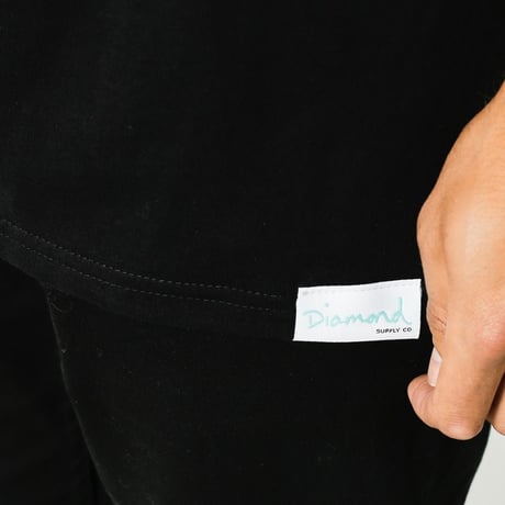 限定 【L】 Diamond Supply Co ダイヤモンドサプライ CASH ジョニーキャッシュ 半袖 Tシャツ 黒
