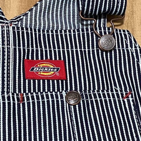 Dickies ディッキーズ  Bib Overall オーバーオール ヒッコリーストライプ USAモデル (OA10)