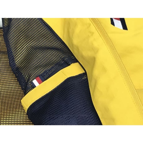 トミーヒルフィガー TOMMY HILFIGER ナイロン ヨットジャケット 撥水加工 イエロー