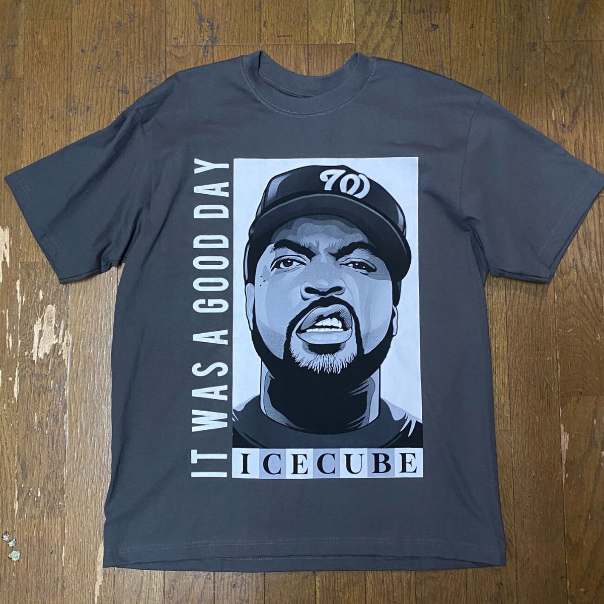 LA発 ICE CUBE アイスキューブ グラフィック 半袖