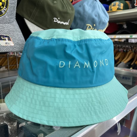 Diamond Supply Co. ダイヤモンドサプライ YACHT BUCKET HAT ヨット バケットハット 撥水 ナイロン