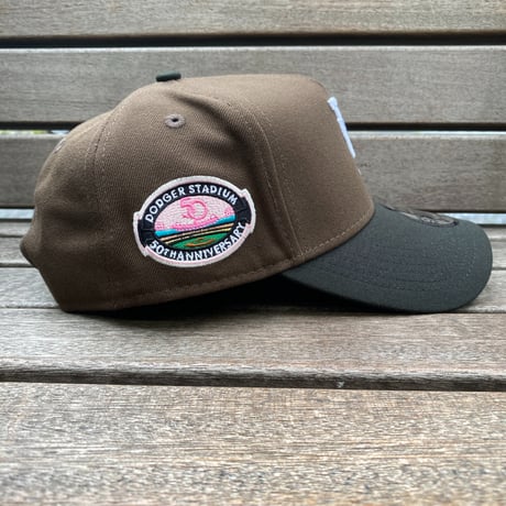 海外限定 Newera ニューエラ 9Forty A-Frame Aフレーム LA Dodgers ドジャース キャップ 50th Anniv (940-14)