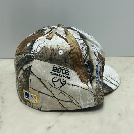 海外仕様 59FIFTY ニューエラ NEWERA × REALTREE社 シアトル マリナーズ Mariners 迷彩キャップ (25-7)