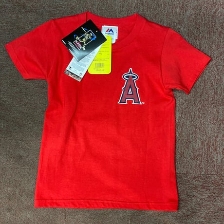KIDS マジェスティック Majestic 大谷翔平 #17 LA Angels ロサンゼルス エンゼルス Tシャツ  MLB