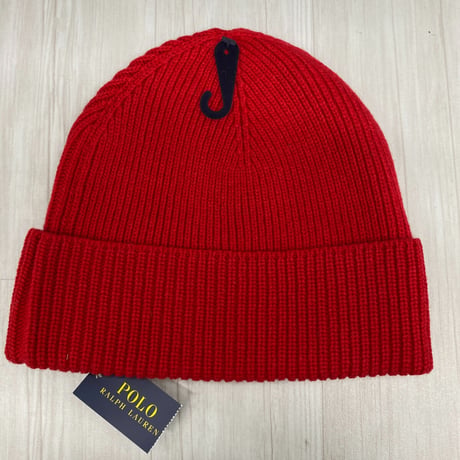 POLO RALPH LAUREN ラルフローレン ポロベア リブ編み ニットキャップ Ski Jumping
