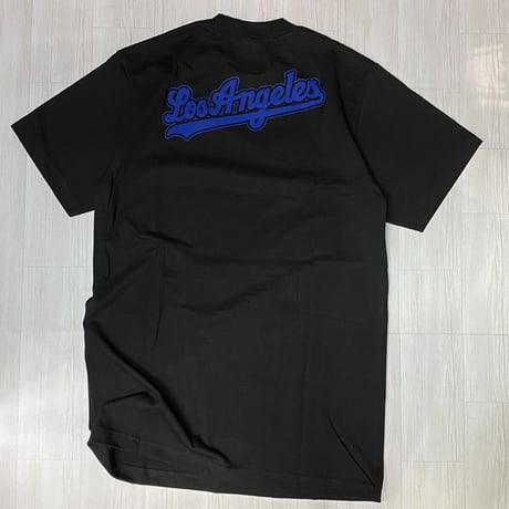 LA発  LosAngels RESPECT ロサンゼルス リスペクト グラフィック 半袖 Tシャツ 黒