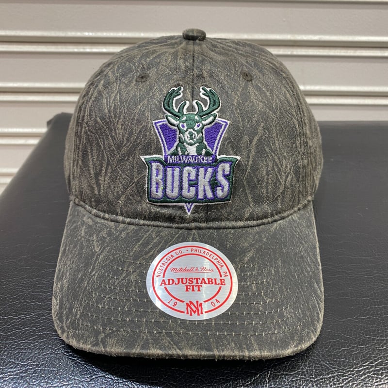 Mitchell&Ness ミッチェル&ネス NBA バックス Bucks スナップバックキャ