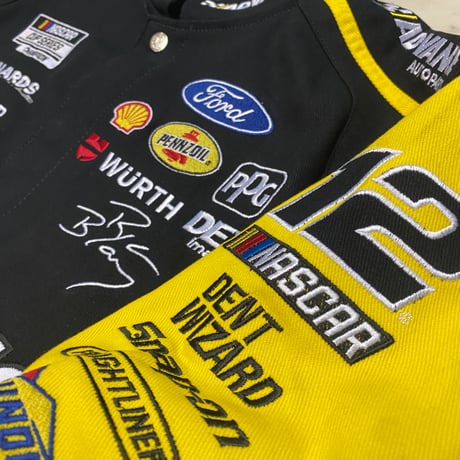 NASCAR ナスカー JHデザイン Advance Auto Parts レーシングジャケット Ryan Blaney ライアン #12 (NSCR16)