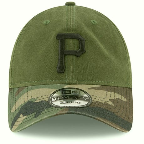 9Twenty ニューエラ NEWERA ピッツバーグ PIRATES パイレーツ MLB 迷彩  ローキャップ ALT3