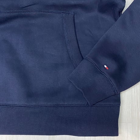 TOMMY HILFIGER USA トミーヒルフィガー THD プルオーバー パーカー紺