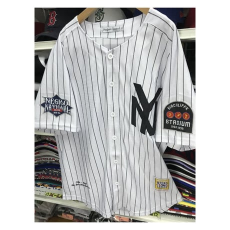 NEGRO LEAGUE ブラックヤンキース NY Black Yankees ベースボールシャツ 背番号2 (HGC-BB)
