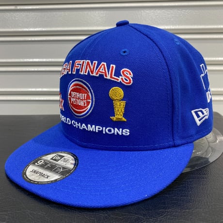 USA限定 Newera ニューエラ NBA ファイナルズ チャンピオン 9FIFTY デトロイト ピストンズ