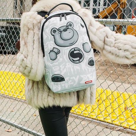 米国仕様 SPRAYGROUND スプレイグラウンド DLXV マネーベア チルタイム MONEY BEAR バックパック (BKPK65)