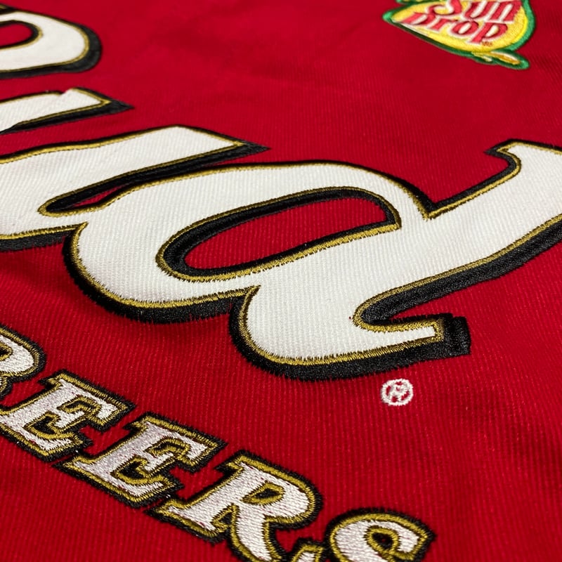 JD Design レーシングジャケット　企業ロゴ刺繍多数　バドワイザー　XL JH DESIGN ジェフハミルトン Budweiser 企業ロゴ 刺繍