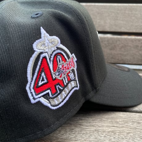 海外限定 Newera ニューエラ 9Forty Aフレーム Angels アナハイム エンゼルス 40周年記念 キャップ (940-223)