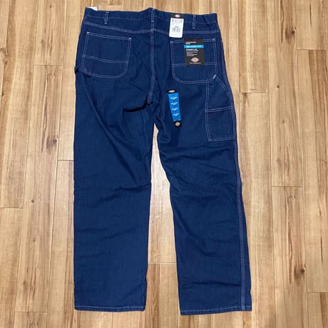 Dickies ディッキーズ  カーペンタージーンズ USAモデル 太めリラックスフィット  インディゴブルー(RNB)
